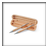 Set penna sfera e matita in legno
