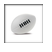 Antistress a forma di pallone da rugby