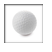 Antistress a forma di pallina da golf