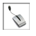 Mouse ottico USB in alluminio