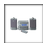 Mini impianto hi fi con MP3
